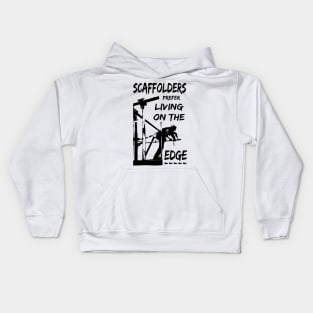 Living On The Edge 2 Kids Hoodie